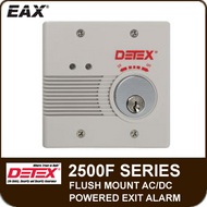 EAX-2500F - Flush Mount AC/DC Powered Wall Mount Exit Alarm