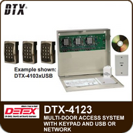DTX-4123 - Access Control System for three doors