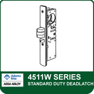 Adams Rite 4511W - Standard Duty Deadlatch, Radius faceplate with Weatherstrip
