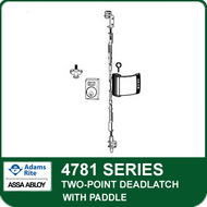 Adams Rite 4781 - Two-Point Deadlatch with Paddle