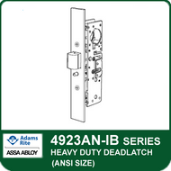 Adams Rite 4923AN-IB - Heavy Duty Deadlatch (ANSI Size), Without Faceplate or Strike
