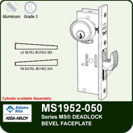 Adams Rite MS1952-050 - Series MS® Deadlock - Bevel Faceplate