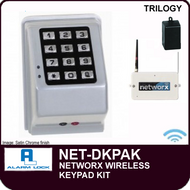 Alarm Lock Trilogy NET-DKPAK - NETWORX WIRELESS KEYPADS AND NETPANEL - Digital wireless wall mounted keypad kit