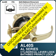 Standard Duty Commercial Privacy Lever Lock | Schlage AL40S