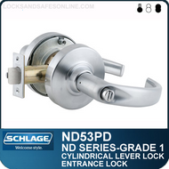 Schlage ND53PD - Heavy Duty Entrance Lever Lock