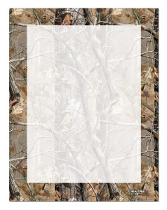 Letterhead AP® Camo Realtree
