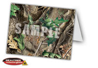Realtree Camo Thank You Card or Great for an invitation for a party