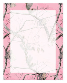 Pink Letterhead Realtree