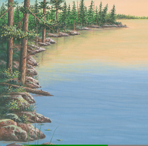 Shoreline Serenity (left)