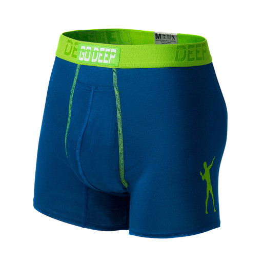 Angled front view of Go Deep Men's Dual Climate underwear 