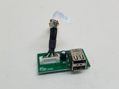 Lot of 2 HP A1-446050  Desktop Front Panel USB Board with Cable For DC5700 /