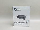 New SIIG VV-S20012-S2 2-Port VGA Video Splitter