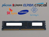 Lot of 2 Major Brand 4 GB DDR3-1600 PC3-12800R 1Rx4 1.5V DIMM Server RAM