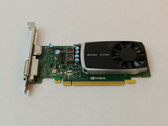 Lot of 2 Nvidia Quadro 600 1 GB DDR3 PCI Express x16 Desktop Video Card
