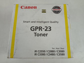 New Canon GPR-23  Yellow Toner Cartridge For iR C2550/C2880/C3080