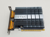 Lot of 2 Zotac Nvidia GeForce GT 610 ZE 1 GB DDR3 PCI Express x16 Video Card
