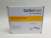 New StarTech ICUSBAUDIO USB to Stereo Audio Adapter Converter