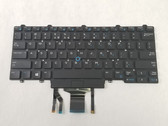 Dell F2X80 Wired Laptop Keyboard For Latitude E5450 / Latitude E5470