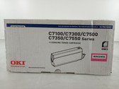 New OKI 41963002  Magenta Toner Cartridge For C7100/C7300 Series