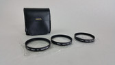 Hoya 58mm Close-Up Set +1, +2, +4 Filter Set With Case