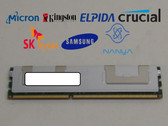 Lot of 2 Generic 8 GB DDR3-1066 PC3L-8500R 4Rx8 1.35V Shielded Server RAM