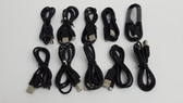 Lot of 5 New 10PK (50) Micro USB Charging Cable for Smartphone & Other Devices