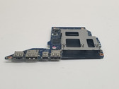HP ZBook 17 G2 Left I/O Board Express Card USB Assembly LS-9371P