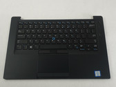 Dell DJHRD Laptop Palmrest Touchpad Assembly w/ Keyboard For Latitude 7490