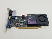 Lot of 2 MSI Nvidia GeForce GT 220 1 GB DDR3 PCI-E x16 2.0 Desktop Video Card