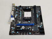 MSI  A55M-P33  Socket FM1 DDR3 SDRAM Desktop Motherboard w/ I/O shield