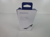 New Insignia NS-AUX2 6ft Coiled Audio Cable (3.5mm)