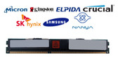 Lot of 5 Major Brand 8 GB PC3L-10600R 2Rx4 1.35V Low Profile Shielded Server RAM