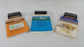 Texas Instruments PHM 3035 Lot of 3 Vintage Home Computer Game Cartridge &