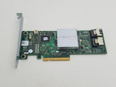 Lot of 2 Dell HV52W PERC H310 PCI Express 2.0 x8 SAS / SATA RAID Card