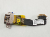 Lot of 2 Lenovo ThinkPad X1 Carbon 5th Gen Laptop USB Port Board with Cable