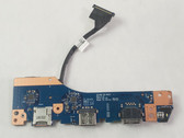 Lenovo ThinkPad E485 Laptop USB Power Board w/Cable NS-B421