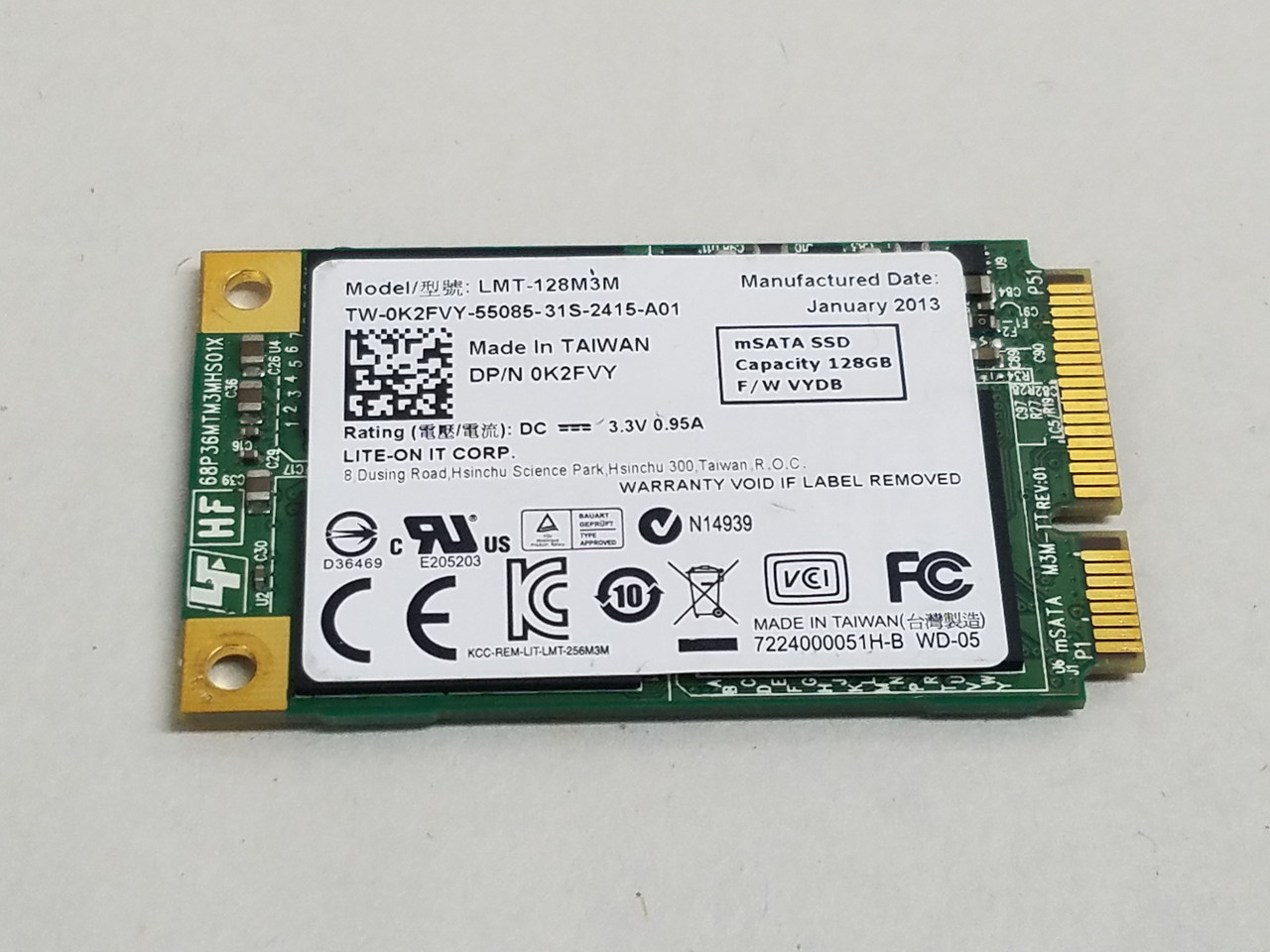 LiteOn LMT-128M3M 128GB 1.8