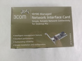New 3Com 3C905CX-TX-M Managed Network Interface Adapter 10/100Mbps PCI