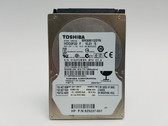 Lot of 2 Toshiba MK5061GSYN HDD2F22 500GB 2.5" SATA II Laptop Hard Drive