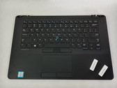 Lot of 2 Dell Latitude E7470 Laptop Keyboard Palmrest XFY7W
