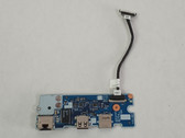 Lenovo ThinkPad E585 Laptop USB LAN Card Reader Board NS-B422