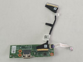 Dell Inspiron 14 (5482) 2-in-1 Laptop USB SD Card Reader Board w/Cable 2Y03W
