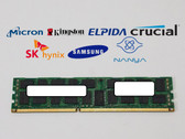 Lot of 2 Major Brand 4 GB DDR3-1066 PC3-8500R 4Rx8 1.5V DIMM Server RAM