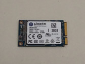 Lot of 2 Kingston  SMS200S3/30G mS200 30GB 1.8" mSATA  Solid State Drive