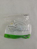 Lot of 5 New Belkin F8V304-12WHBKST RG59 F-Type Coaxial Cable