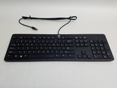 Lot of 50 New HP 803181-001 Wired USB Slim 104 Key Standard Keyboard
