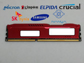 Lot of 2 Major Brand 4 GB DDR3-1866 PC3-14900U 1Rx8 1.5V Shielded Desktop RAM