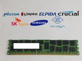 Lot of 2 8 GB DDR3-1600 PC3-12800R 2Rx4 DDR3 SDRAM  Server Memory