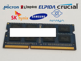 Lot of 2 Major Brand 4 GB DDR3-1866 PC3-14900S 2Rx8 1.5V SO-DIMM Laptop RAM