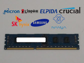 Lot of 2 Major Brand 4 GB DDR3-1866 PC3-14900R 1Rx8 1.5V DIMM Server RAM